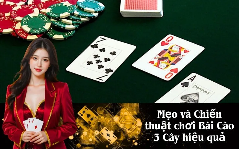 Mẹo và Chiến thuật chơi Bài Cào 3 Cây hiệu quả