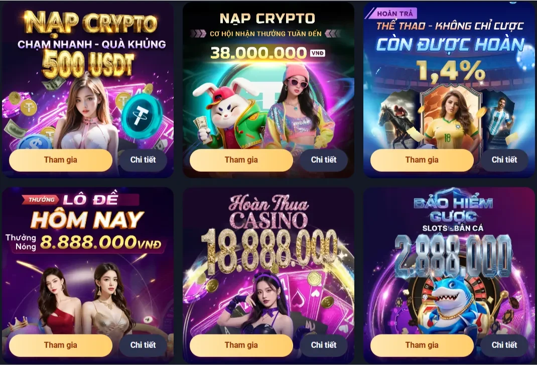 Tổng hợp khuyến mãi Bet88
